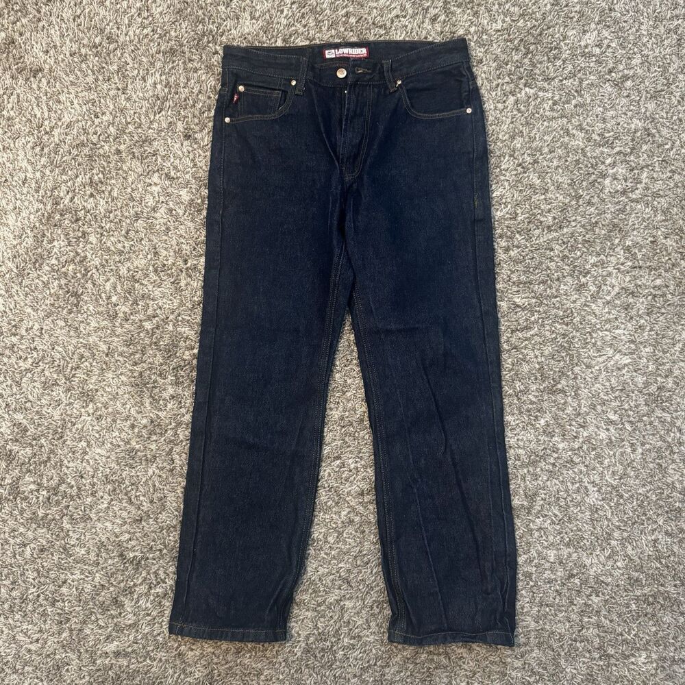 Lowrider the Boulevard Classic 32 x 30 Mens Dark Wash Blue Denim Straight